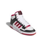 Pánská rekreační obuv ADIDAS Rapid Court Mid core black toper red cloud white · záber 1