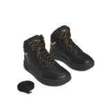 Chlapecké kotníkové zimní boty ADIDAS Hoops 3.0 Mid K core black core black preloved yellow · záber 5
