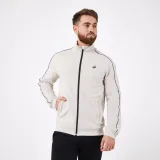 ARTENGO Pánska tenisová bunda Soft béžová S · záber 1