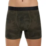Pánske boxerky UNDER ARMOUR 3 PACK-UA PERFORMANCE COTTON - PRINT 6 inch-GRN · záber 4