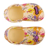 Dětské kroksy (rekreační obuv) COQUI Little Frog + Amulet pastel yellow hero splash · záber 3