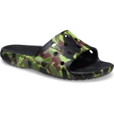 Pantofle (plážová obuv) CROCS Classic Crocs Spray Camo Slide black · záber 1