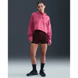 Dámska tréningová mikina s kapucňou NIKE PRO W NP TF FLC HOODIE GG GRX SWEET BEET WHITE · záber 4