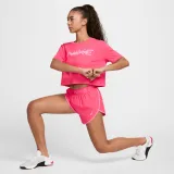 Dámské tréninkové tričko s krátkým rukávem NIKE PRO W SS CRP TEE FA24-629 ASTER PINK · záber 5