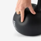 DOMYOS Domáci kettlebell 12 kg čierny 12 kg · záber 2