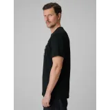 Pánské tričko s krátkým rukávem 4F TSHIRT M2659-20S-DEEP BLACK · záber 3