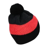 Zimní čepice BLIZZARD Silvretta, black cherry red grey · záber 2
