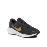 Dámská sportovní obuv (tréninková) NIKE Revolution 7 W black metallic gold white · záber 1