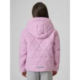Dievčenská bunda s kapucňou 4F JUNIOR DOWN JACKET F0846-52S-LIGHT VIOLET · záber 4
