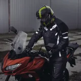 Moto rukavice W-TEC Radoon Farba čierno-biela, · záber 4