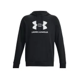Pánská zateplená mikina s kapucí UNDER ARMOUR UA Rival Fleece Logo HD-BLK · záber 5