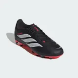 Chlapčenské futbalové kopačky outdoorové ADIDAS Predator Club Jr FG MG core black cloud white lucid red · záber 4