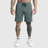 Férfi sportos short Iron Aesthetics Aero, szürkészöld · záber 2