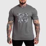 Pánske tričko Iron Aesthetics Tactical, sivé · záber 1