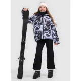 Dievčenská lyžiarska bunda 4F JUNIOR TECHNICAL JACKET F0826-4FJWAW25TTJAF0826-91A-MULTICOLOUR 1 ALLOVER · záber 5