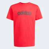 ADIDAS ADIDAS detské bavlnené tričko červené 13-14 r (164 cm) · záber 1