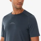 QUECHUA Pánske tričko MH500 na horskú turistiku krátky rukáv sivé 2XL · záber 2