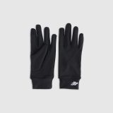 Unisex pletené rukavice Touch Screen - čierne · záber 2