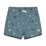 Gyerek fürdőruhák COLOR KIDS Swim Shorts, AOP-7450-Coronet Blue · záber 1