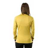 Dámska turistická flisová mikina so zipsom NORTHFINDER ANGELES-520mustard · záber 4