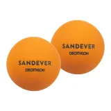 SANDEVER Loptičky na plážový tenis BTB 100 2 ks oranžové bez · záber 1