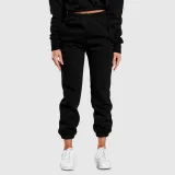 Dámske oversized tepláky Iron Aesthetics Simone, čierne · záber 2