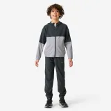 DECATHLON Chlapčenská ľahká športová súprava sivá 8-9 r (131-140 cm) · záber 1