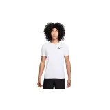 Pánské tréninkové tričko s krátkým rukávem NIKE SWIM ESSENTIAL WHITE-WHITE · záber 8