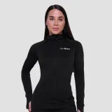 Pulse 1/2 Zip Running Суичър за жени Black- GymBeam - Размер: S | Тегло: 0,24 g | Опаковка: 45 · záber 1