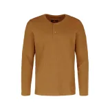 Pánske tričko s dlhým rukávom VOLCANO L-AZUX-102-BEIGE · záber 4