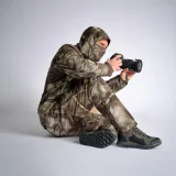 SOLOGNAC Hrejivá, nepremokavá a nehlučná poľovnícka bunda 900 maskovanie Treemetic XL · záber 2