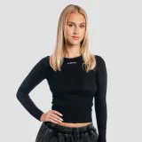 Дамска блуза с дълъг ръкав Aura Black - GymBeam - Размер: L | Тегло: 0,188 g | Опаковка: 90 · záber 1
