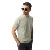 Pánské tričko s krátkým rukávem VOLCANO TM-LEIF-MINT · záber 1