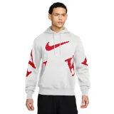 Pánska mikina s kapucňou NIKE M NK CLUB BB GX HDY NEO VAR WHITE UNIVERSITY RED · záber 1