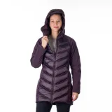 Dámská turistická softshellová bunda NORTHFINDER MARGIE-532-darkplum · záber 5