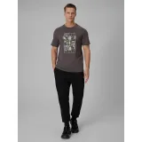 Pánské tričko s krátkým rukávem 4F TSHIRT M2664-24S-MIDDLE GREY · záber 4