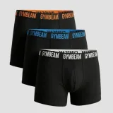 GymBeam Pánské boxerky FIT 3Pack - Velikost: L | Barva: čierna | Pohlavie: Pánské | Hmotnost: 0,291 kg · záber 6