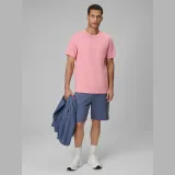 T-shirt regular hladký pánský - růžový · záber 2