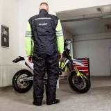 Moto pláštenka W-TEC Smedava Farba čierna-fluo, · záber 3