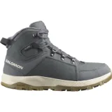 Pánske členkové zimné topánky SALOMON Outchill TS WP M turbulence rainy day dark navy · záber 1