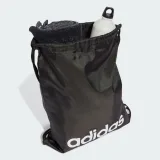 Vrecko na přezůvky ADIDAS LINEAR GYMSACK BLACK WHITE · záber 5