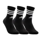 Ponožky ADIDAS 3S C SPW CRW 3P BLACK WHITE · záber 1