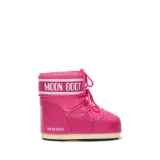 Dámske nízke zimné topánky MOON BOOT MB ICON LOW NYLON J003 BOUGAINVILLEA - Pohlavie: Zeny · záber 1