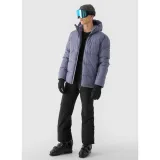 Pánská lyžařská bunda 4F TECHNICAL JACKET-WAW24TTJAM580-32S-DENIM · záber 4