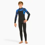 DECATHLON Chlapčenský neoprén 500 Vortex na surf 4/3 mm čierna 12-13 r (151-160 cm) · záber 1