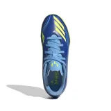Chlapčenské futbalové kopačky turfy ADIDAS F50 Messi Club Jr TF team royal blue solar yellow semi blue burst · záber 4
