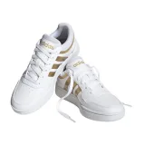 Dámská rekreační obuv ADIDAS Hoops 3.0 cloud white cloud white matt gold · záber 4