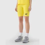 Dámské krátké sportovní legíny - žluté · záber 2