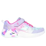 Dívčí rekreační obuv SKECHERS S Lights Unicorn Wishful Magic K lavender hot pink · záber 2