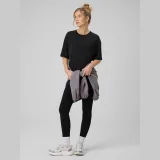 Dámské loose tričko s modalem - černé · záber 2